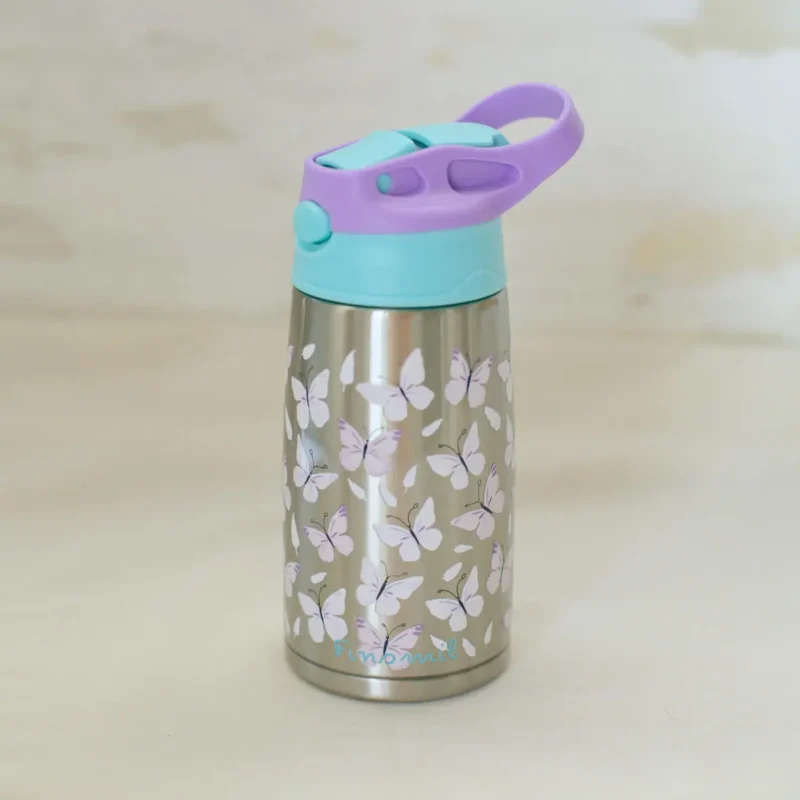 Stainless Steel Water Bottle Papillon