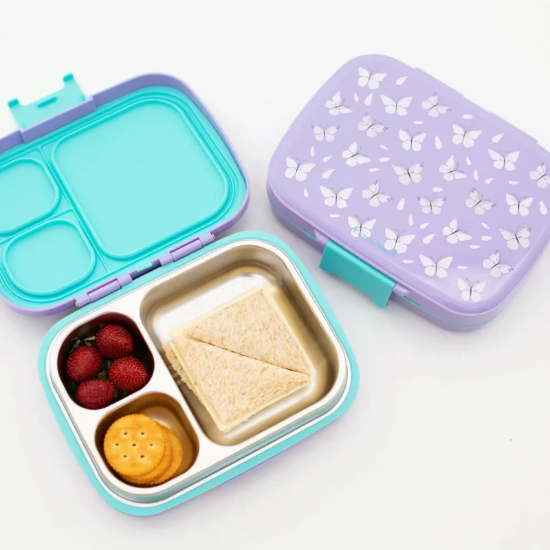 Stainless Steel Lunch Box Papillon