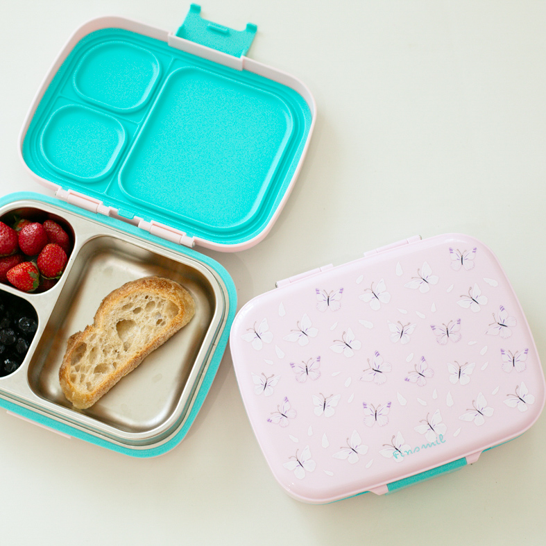 Stainless Steel Lunch Box Papillon