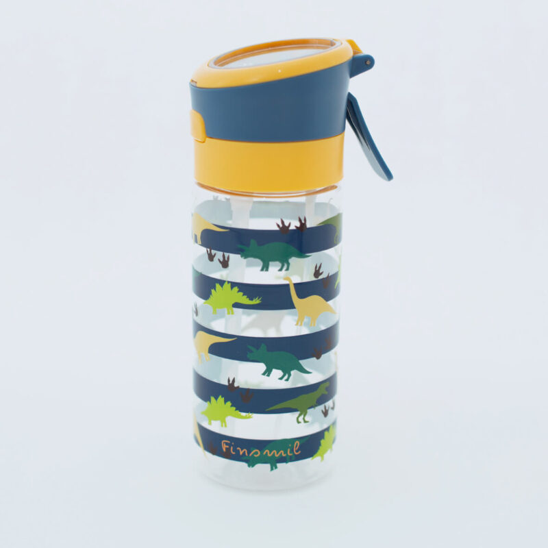 Spray Mist Water Bottle Dino Stripes