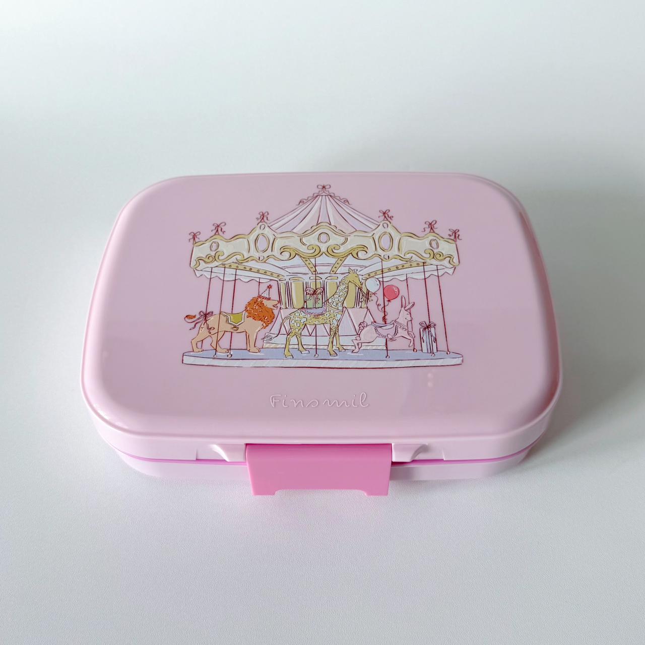 Stainless Steel Lunch Box Light Carousel